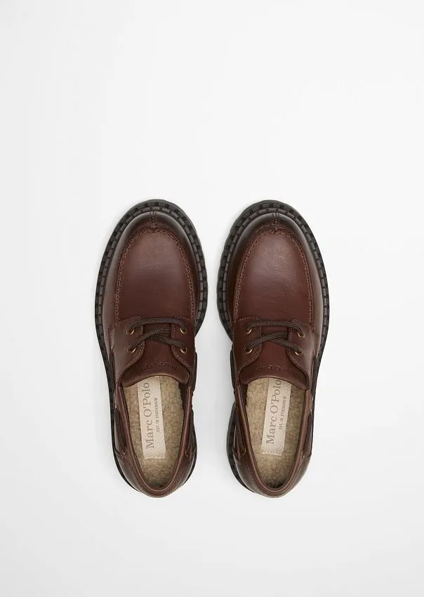 Топсайдеры Philomena кожаные Marc o'Polo - фото 4