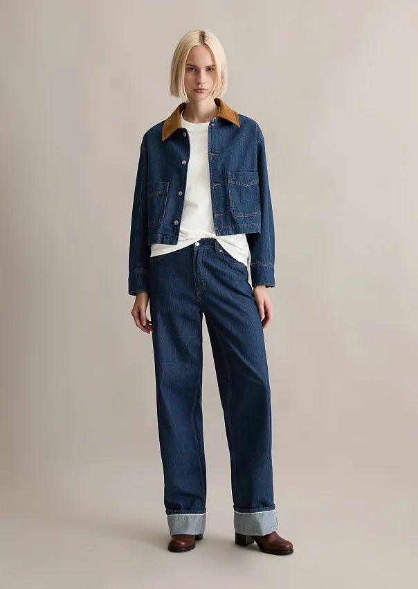 Джинсовая куртка из органического хлопка Marc o'Polo - фото 3