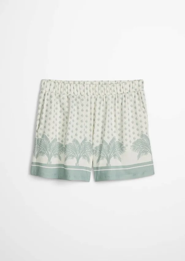 Шорты из органического хлопка