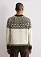 Свитер из смесовой шерсти с норвежским узором Marc o'Polo - фото 2