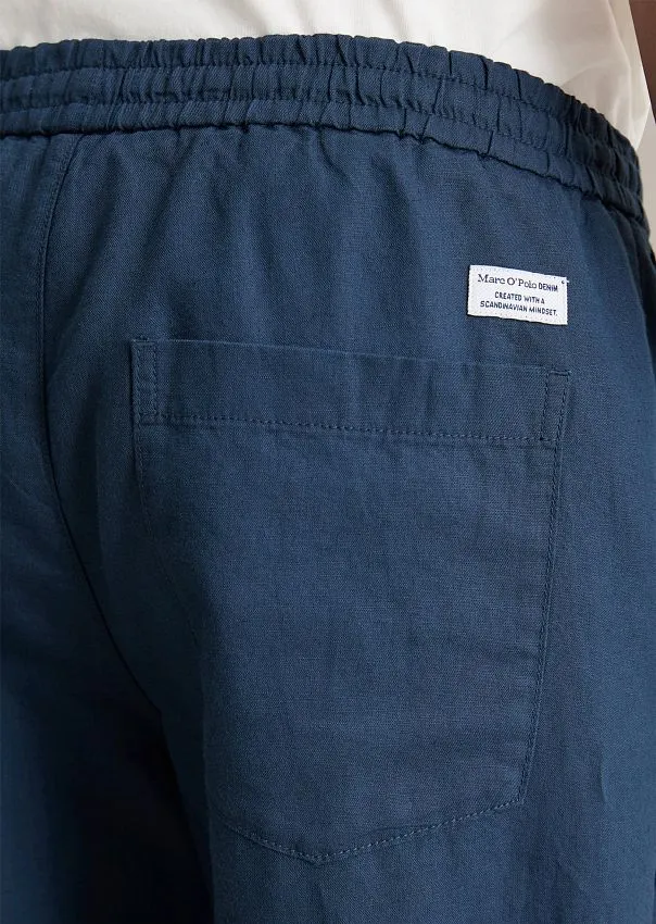 Прямые брюки изо льна и органического хлопка Marc o'Polo - фото 4