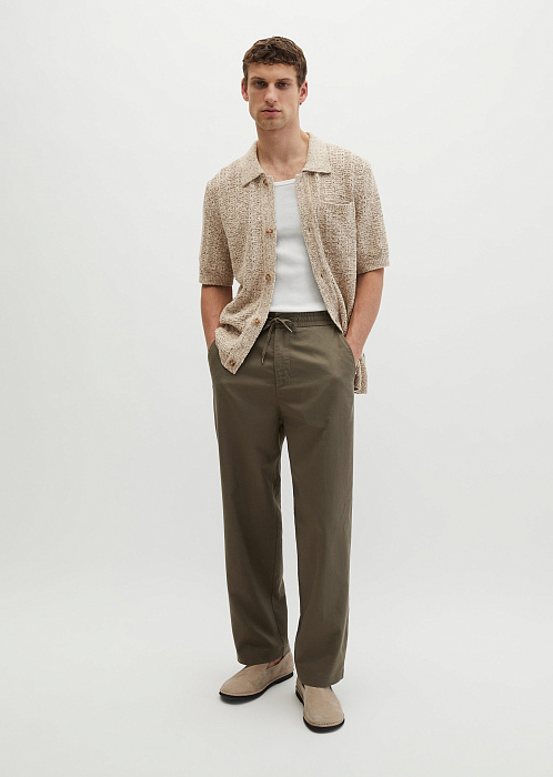 Чиносы изо льна и лиоцелла