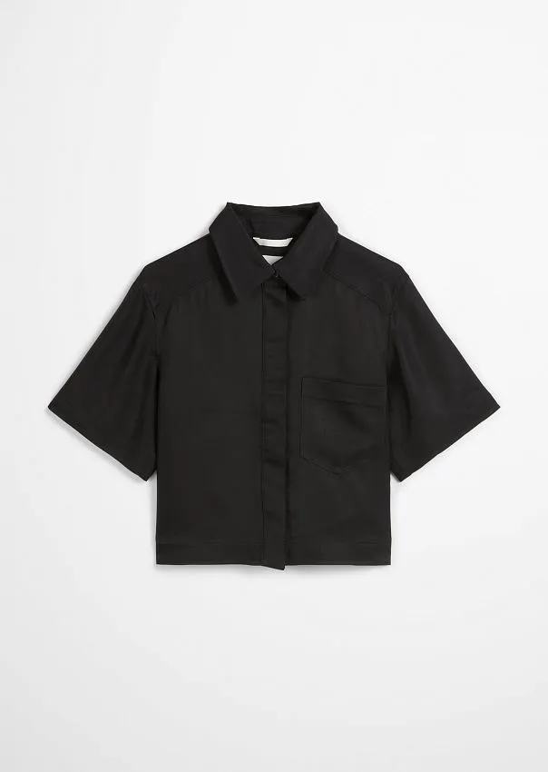 Рубашка из струящегося твила Marc o'Polo - фото 6