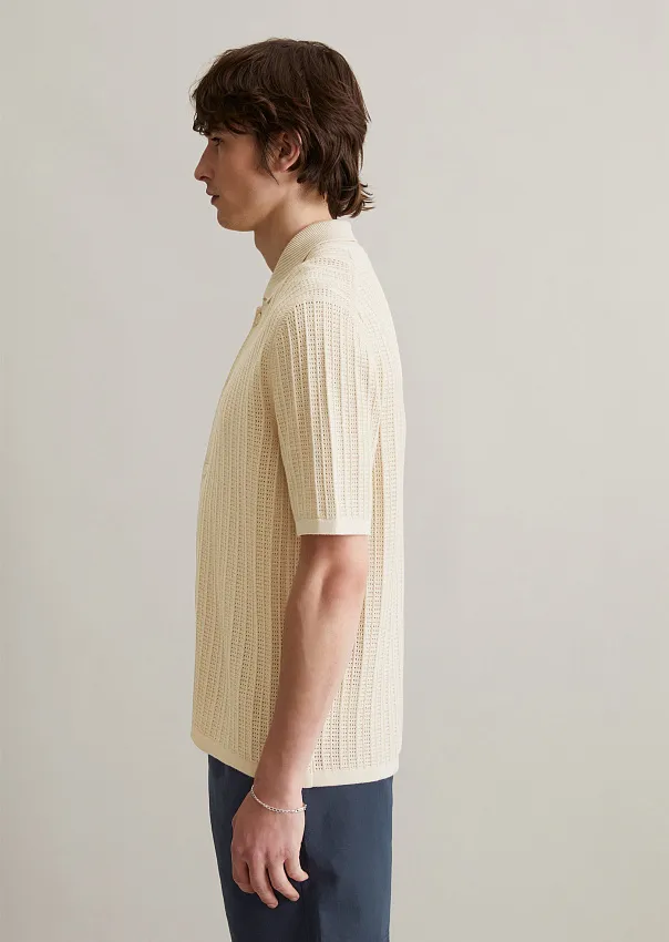 Рубашка трикотажная из органического хлопка Marc o'Polo - фото 5