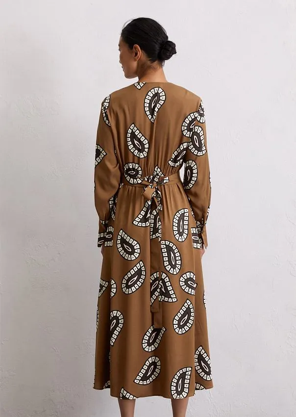 Платье-миди из чистой вискозы Marc o'Polo - фото 2