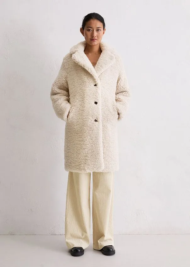 Пальто из искусственного меха Marc o'Polo - фото 3