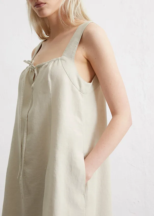 Платье из чистого льна Marc o'Polo - фото 4