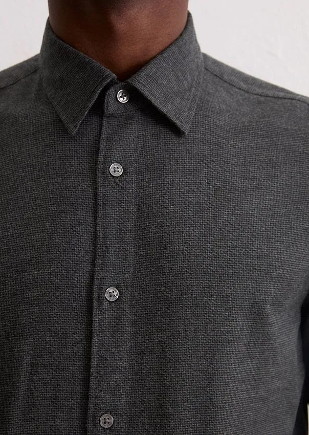 Фланелевая рубашка из органического хлопка Marc o'Polo - фото 4