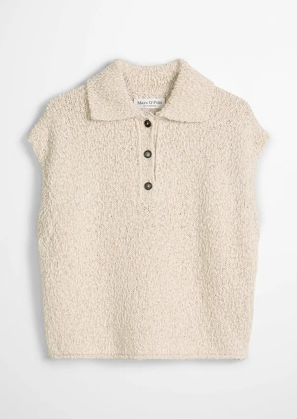 Жилет из смесового хлопка
