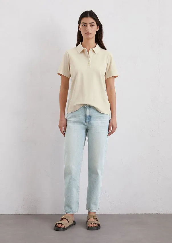 Поло из смесового хлопка Marc o'Polo - фото 3