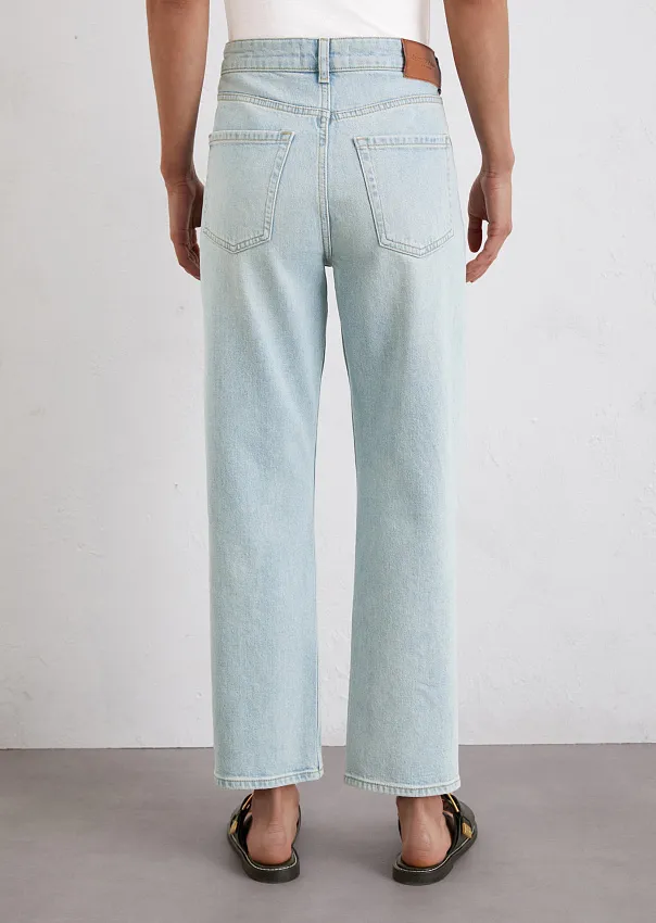 Джинсы прямые LINDE из органического хлопка и лиоцелла Marc o'Polo - фото 2