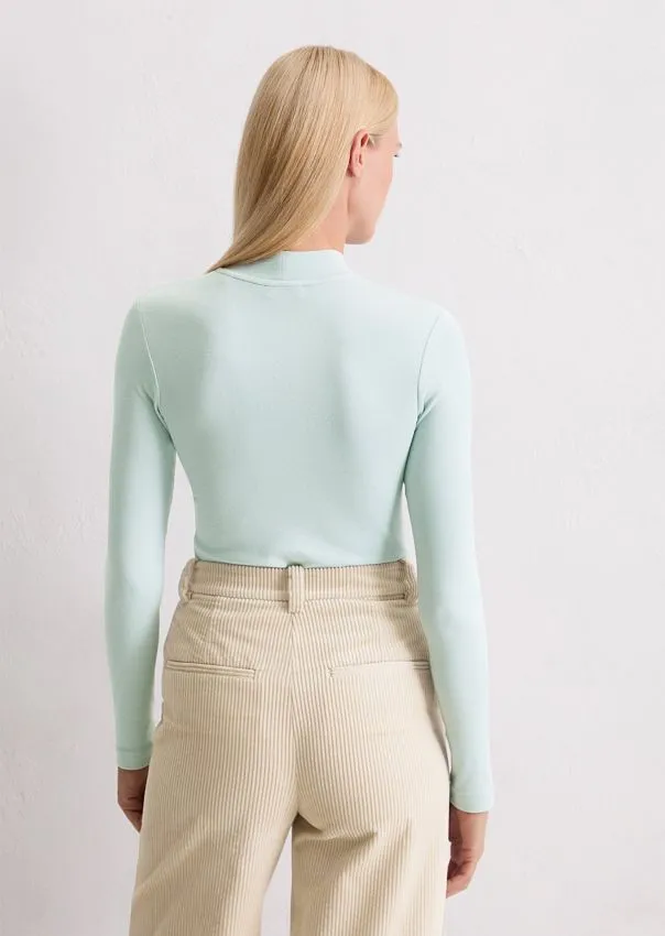 Лонгслив в рубчик из мягкого модала Marc o'Polo - фото 2