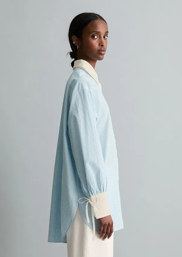 Рубашка из хлопкового поплина
