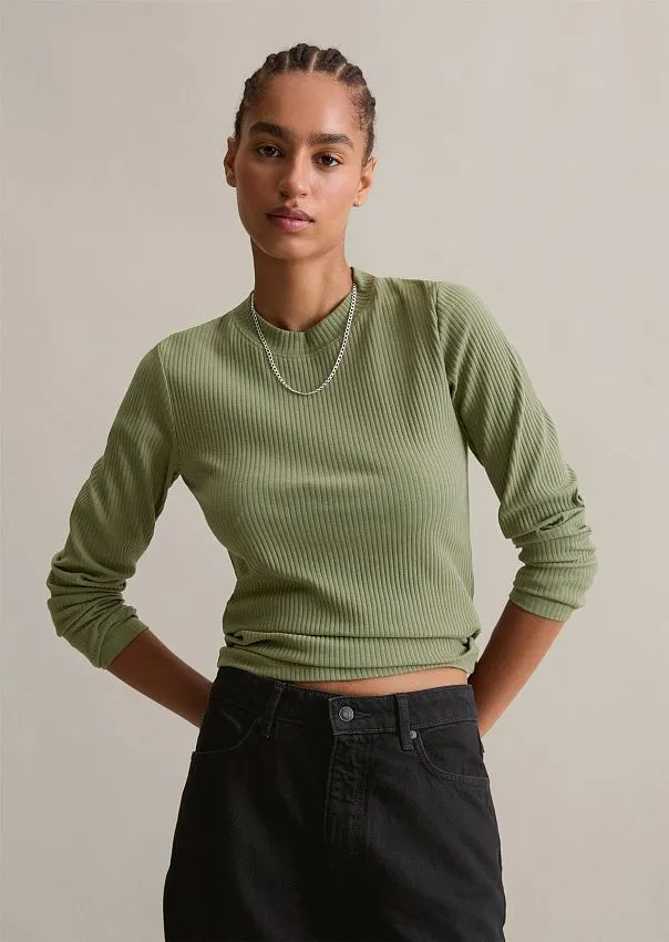 Лонгслив из эластичного хлопка Marc o'Polo - фото 1