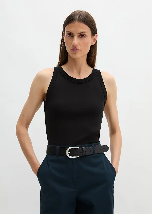 Топ в рубчик из органического хлопка Marc o'Polo - фото 1