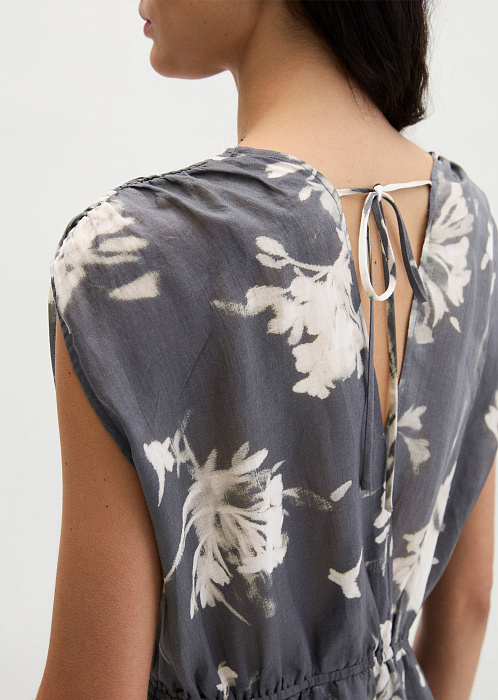 Платье из рами