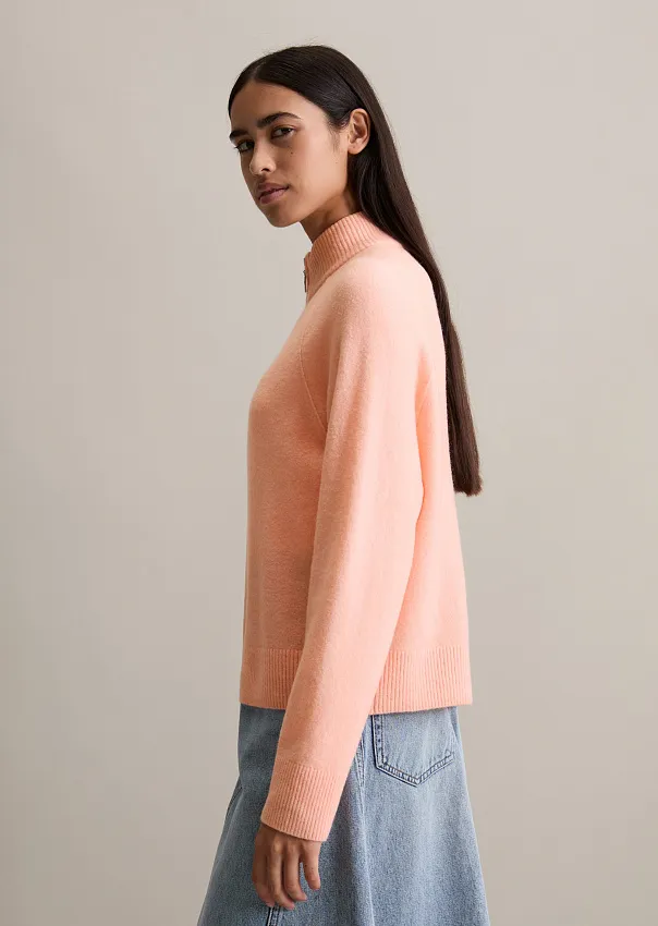 Джемпер с высоким воротом из мягкой смесовой шерсти Marc o'Polo - фото 5