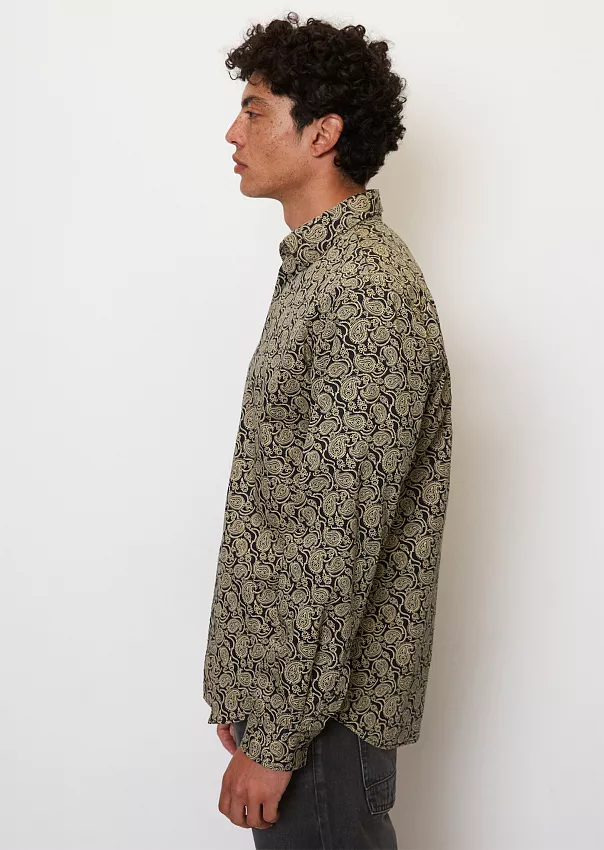 Рубашка с узором пейсли из органического хлопка Marc o'Polo - фото 5