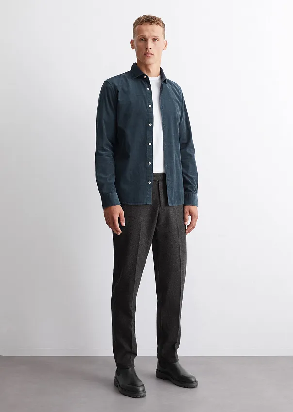 Вельветовая рубашка из органического хлопка