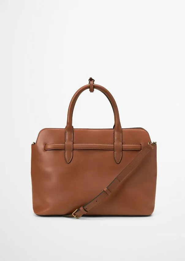 Сумка-тоут из натуральной кожи Marc o'Polo - фото 3