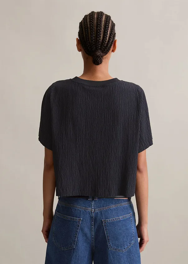 Блузка из органического хлопка и вискозы Marc o'Polo - фото 2