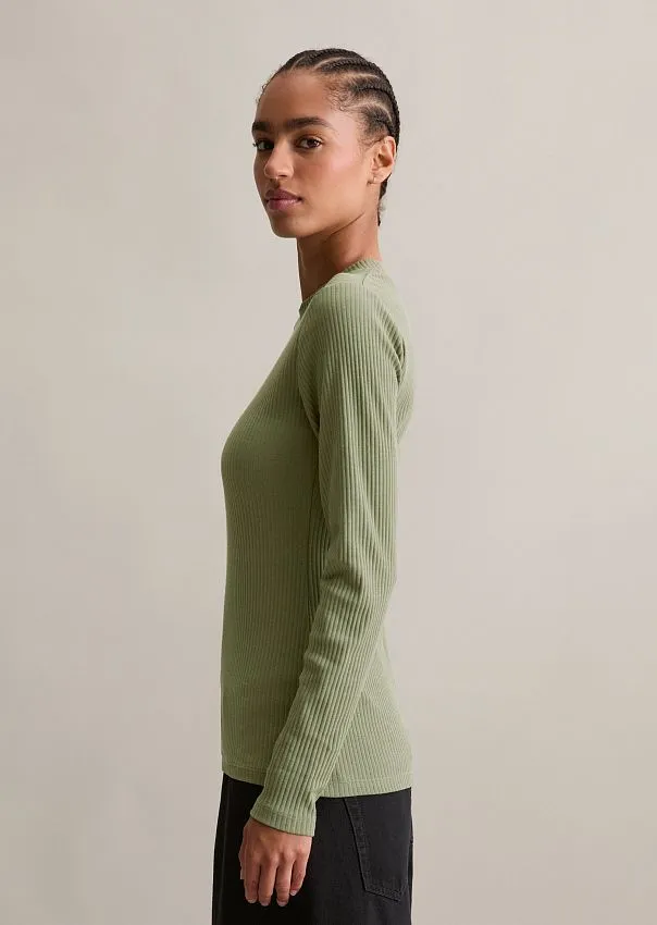 Лонгслив из эластичного хлопка Marc o'Polo - фото 5