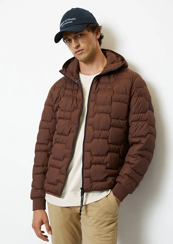 Стеганая куртка с капюшоном Marc o'Polo - фото 1