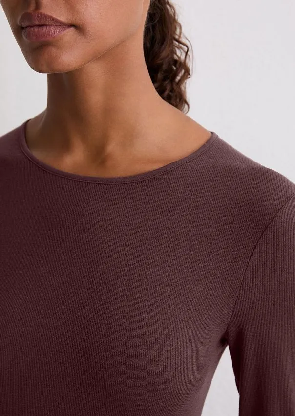 Лонгслив из смесового модала TENCEL™ Marc o'Polo - фото 4