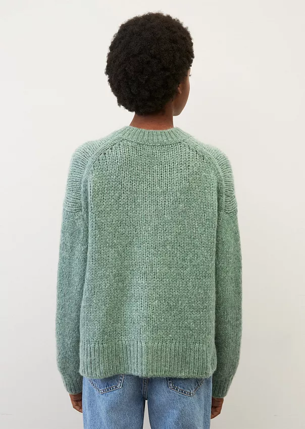 Мягкий укороченный кардиган из смесовой пряжи Marc o'Polo - фото 2