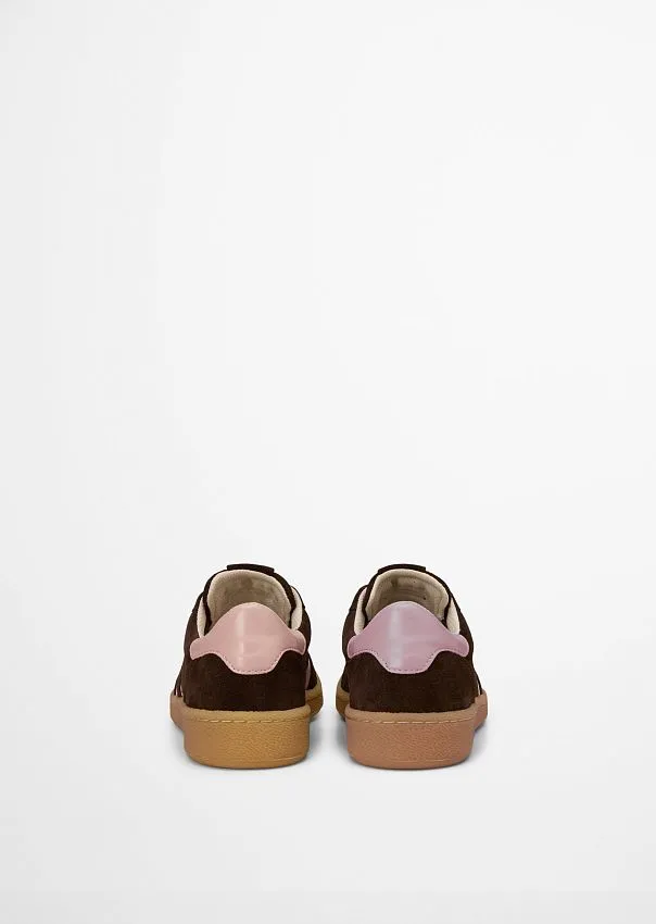 Кеды из натуральной замши