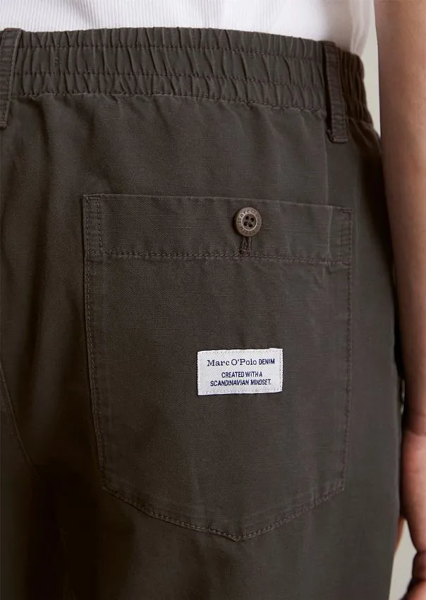Брюки из органического хлопка и льна Marc o'Polo - фото 4
