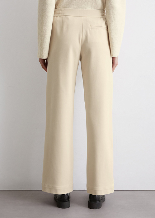 Брюки трикотажные из смесовой вискозы