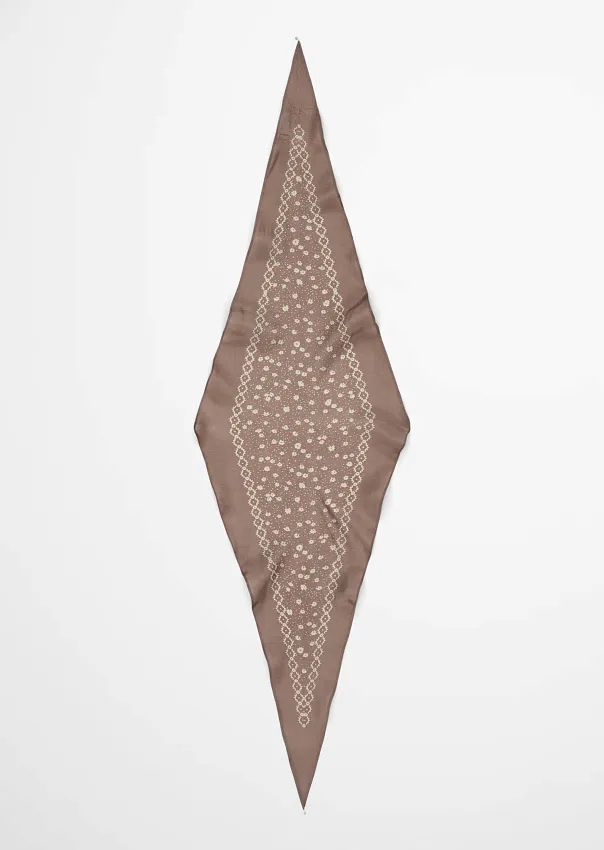 Платок из модала и хлопка