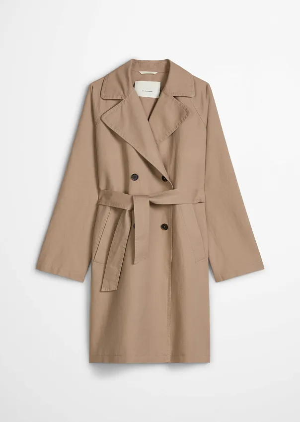 Тренч из смесового хлопка