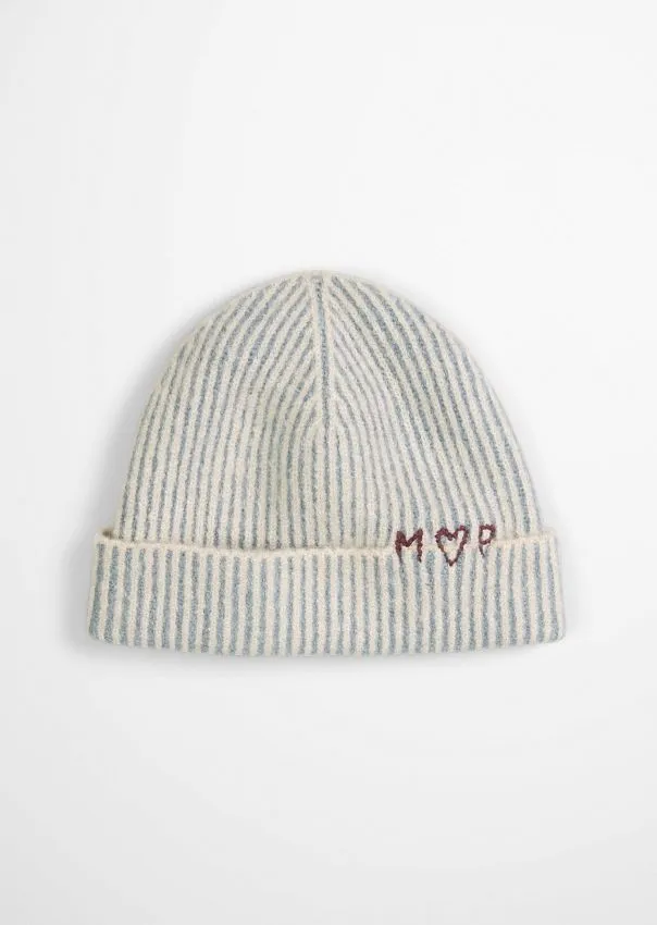 Шапка в двухцветную полоску Marc o'Polo - фото 1