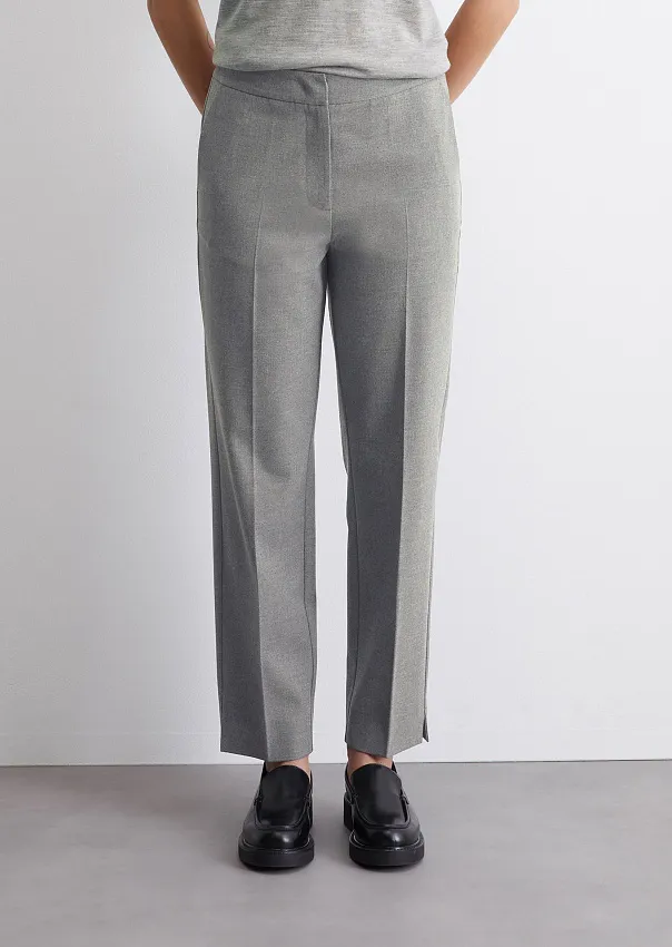 Укороченные брюки-сигареты