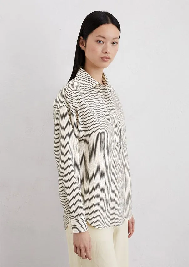 Рубашка из смесовой вискозы Marc o'Polo - фото 5