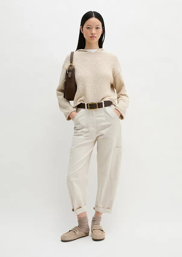 Худи из смесового хлопка
