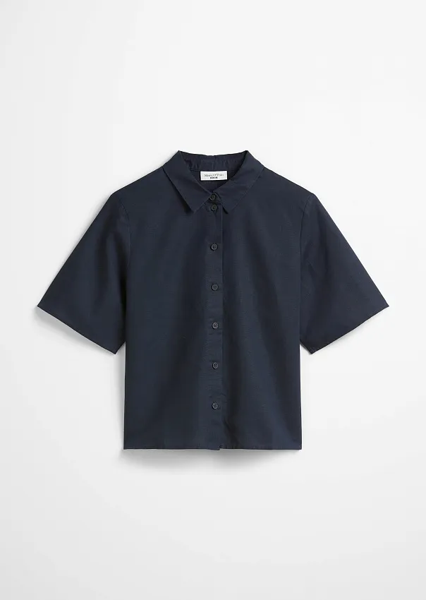 Рубашка изо льна и органического хлопка