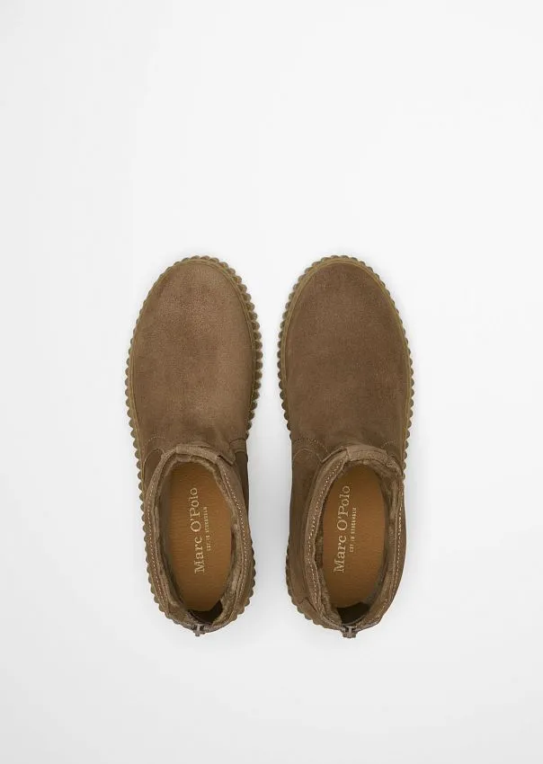 Ботинки зимние Bianca из натуральной замши Marc o'Polo - фото 4