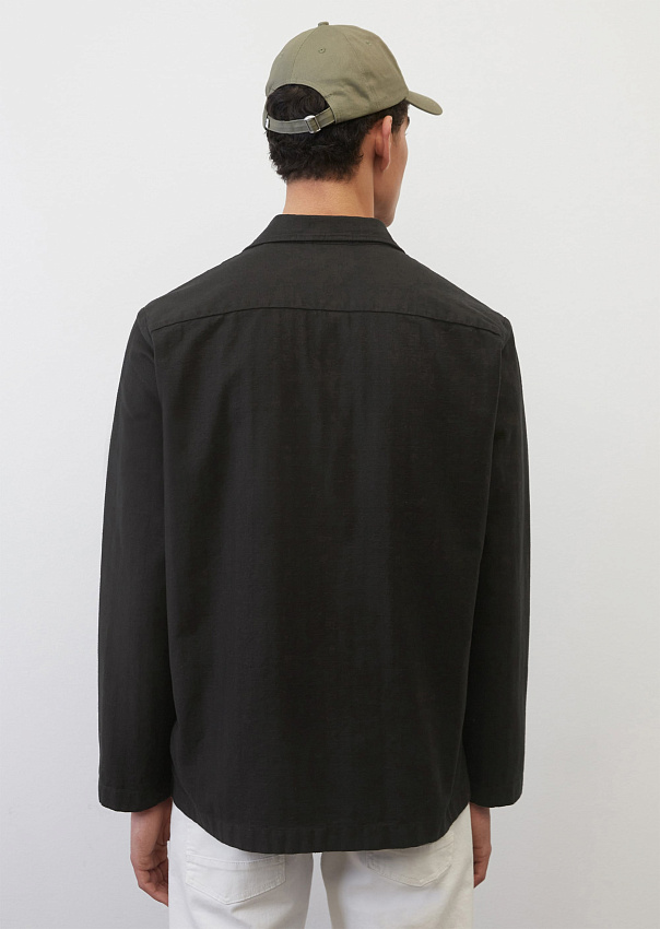 Верхняя рубашка из смеси органического хлопка и льна Marc o'Polo - фото 2