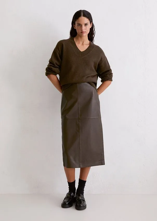 Кожаная юбка Marc o'Polo - фото 1