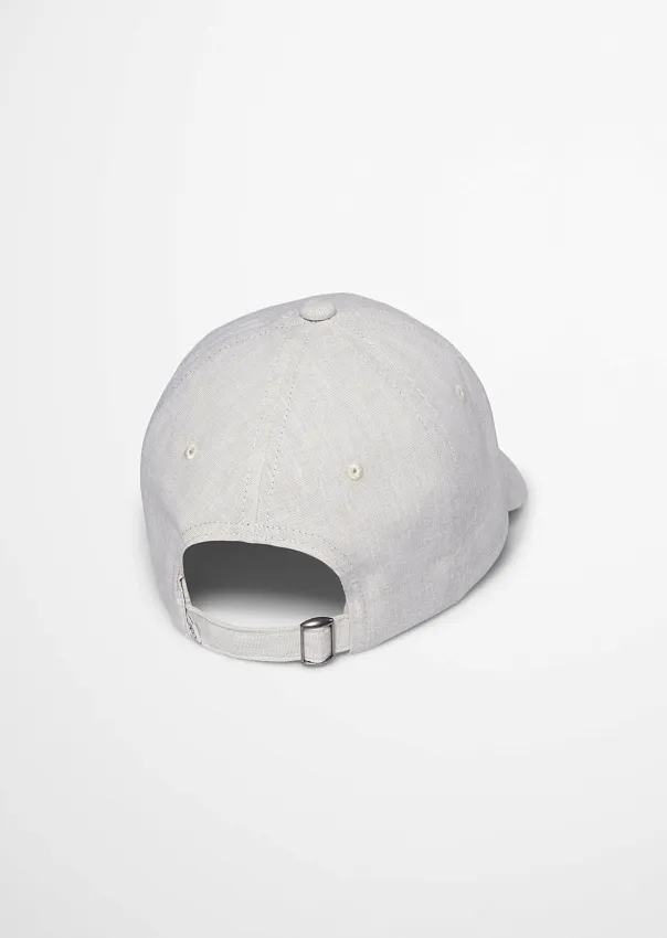 Бейсболка из органического хлопка и льна