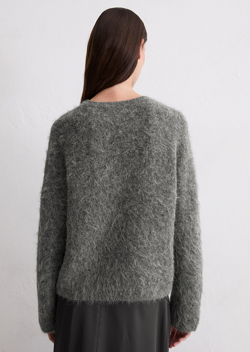 Свитер из смесовой шерсти альпака