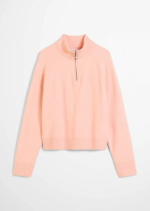 Джемпер с высоким воротом из мягкой смесовой шерсти Marc o'Polo - фото 6