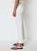 Белые расклешённые джинсы AHUS из эластичной смеси органического хлопка и лиоцелла Marc o'Polo - фото 5