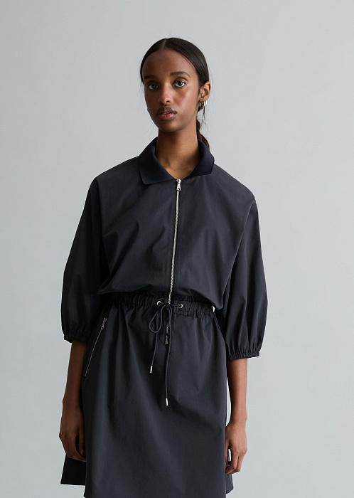 Платье из смесового хлопка 