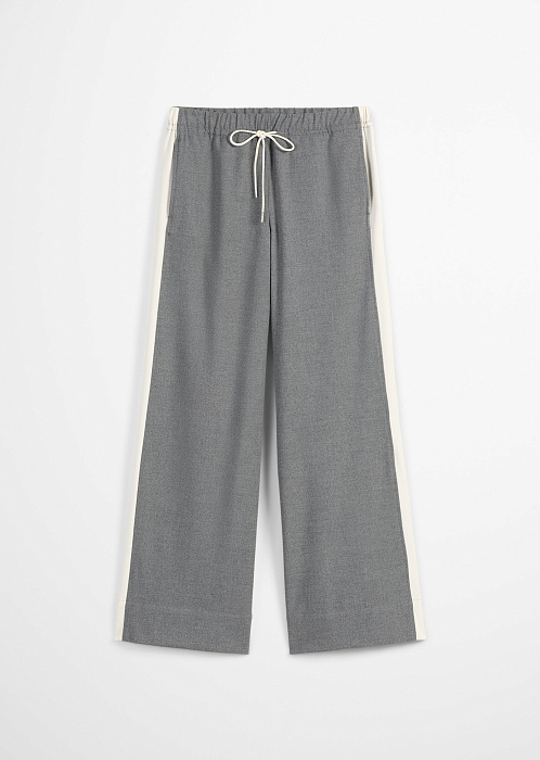 Джоггеры из мягкого твила