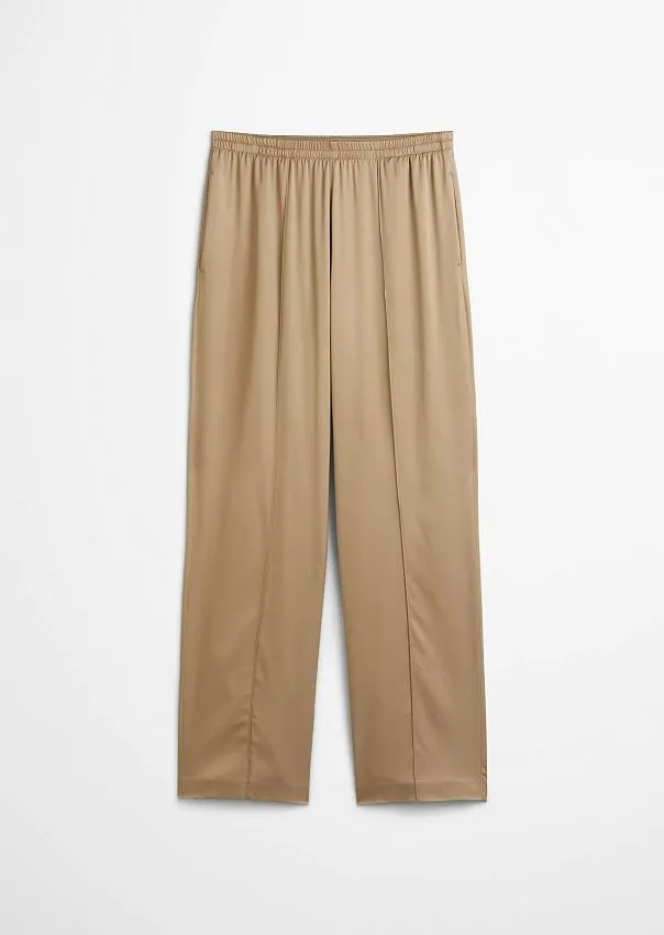 Брюки широкие из смесовой вискозы Marc o'Polo - фото 6