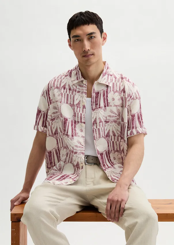 Рубашка изо льна